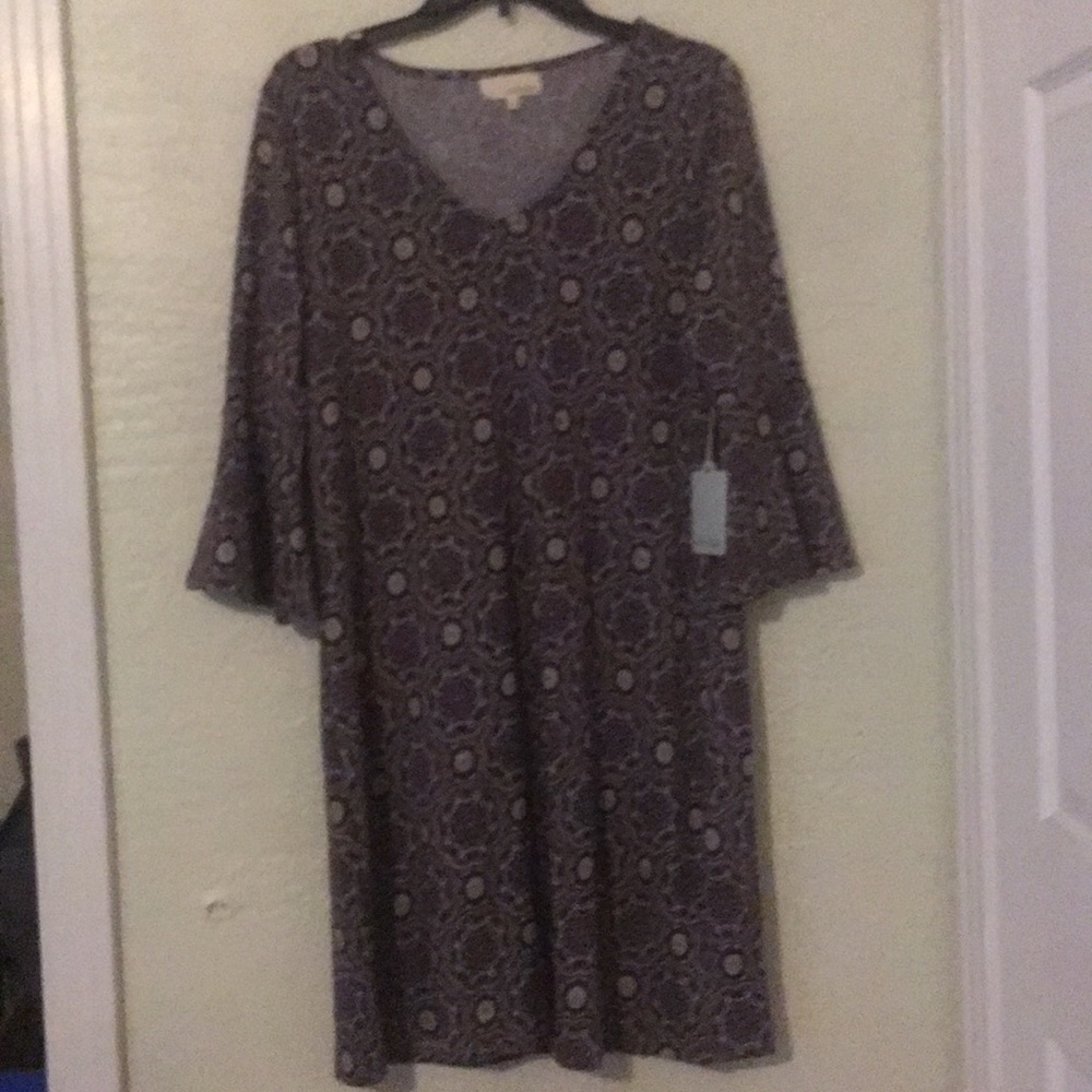 Free flow Deep Sea dress